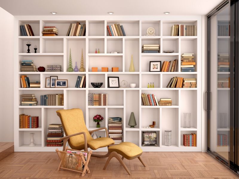 Built In Bookcase Installation in Charlotte, NC