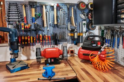 Garage Tool Rack Installation in Rockville, MD
